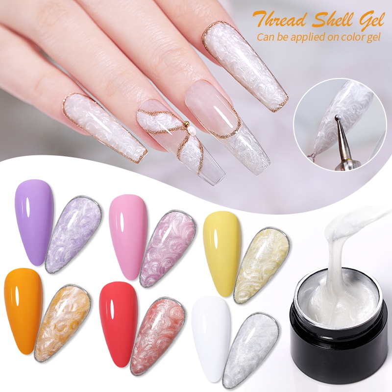 Sơn móng tay gel uv UR SUGAR ánh nhũ lấp lánh trang trí thủ công 7ml