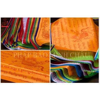 Cuộn Cờ Lungta Tây Tạng | Cờ cầu nguyện 3 cỡ [PBMC]