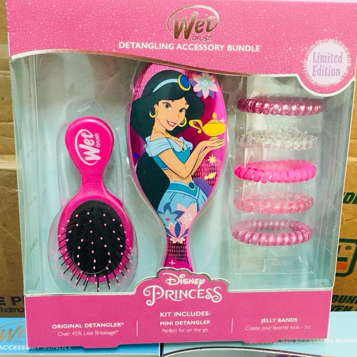 Set lược gỡ rối WET BRUSH phiên bản Disney cực đáng yêu