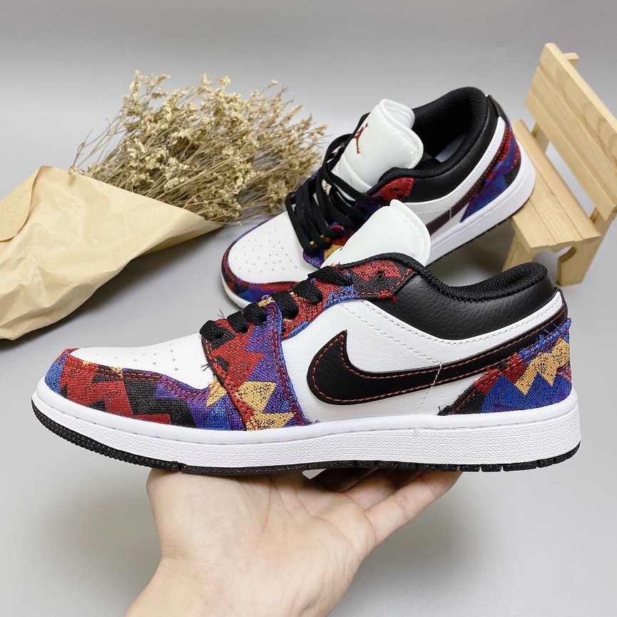 ✔️Giày Jordan 1 Low Thổ Cẩm Nothing But Fullbox✔️