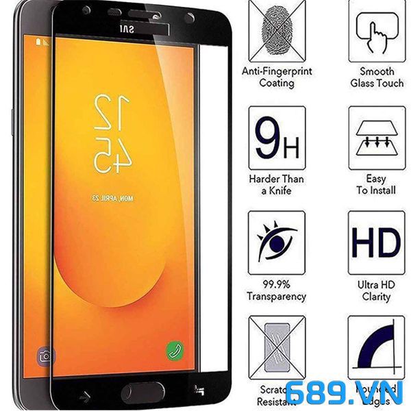 Kính cường lực samsung j7 prime j7 pro j7 plus J3 PRO J5 PRO J7 PRO J3 2016 J5 2016 J7 2016 J7 J4 J6 J8 2018full màn 9d 10d 11d 21d tặng giấy lau