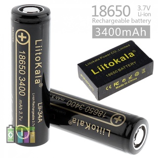 Pin sạc 18650 liitokala lii-34a 3400mah