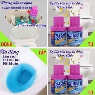 Lọ thả bồn cầu Hàn Quốc
 Dùng đc 2 đến 3 tháng