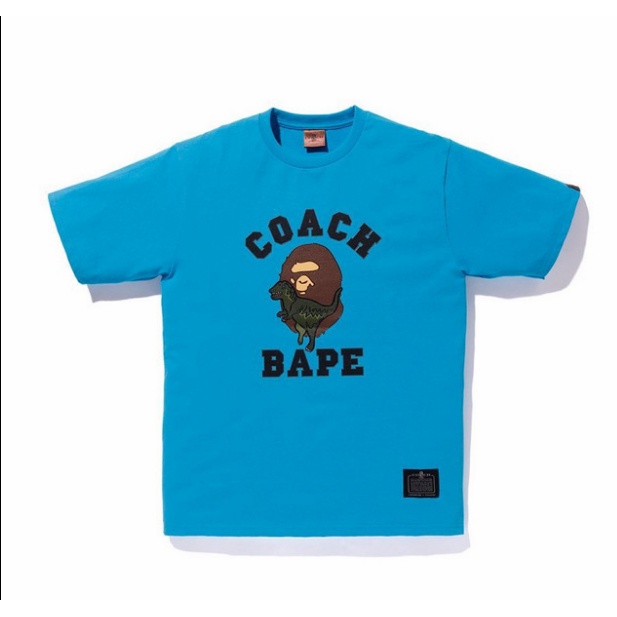 Áo thun BAPE cotton tay ngắn trẻ trung thời trang dành cho cả nam và nữ