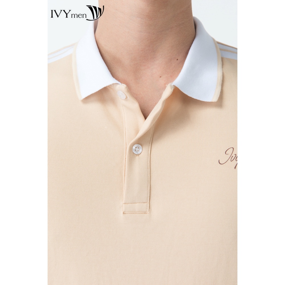 Áo polo nam vải sợi Modal IVY moda MS 57E3024