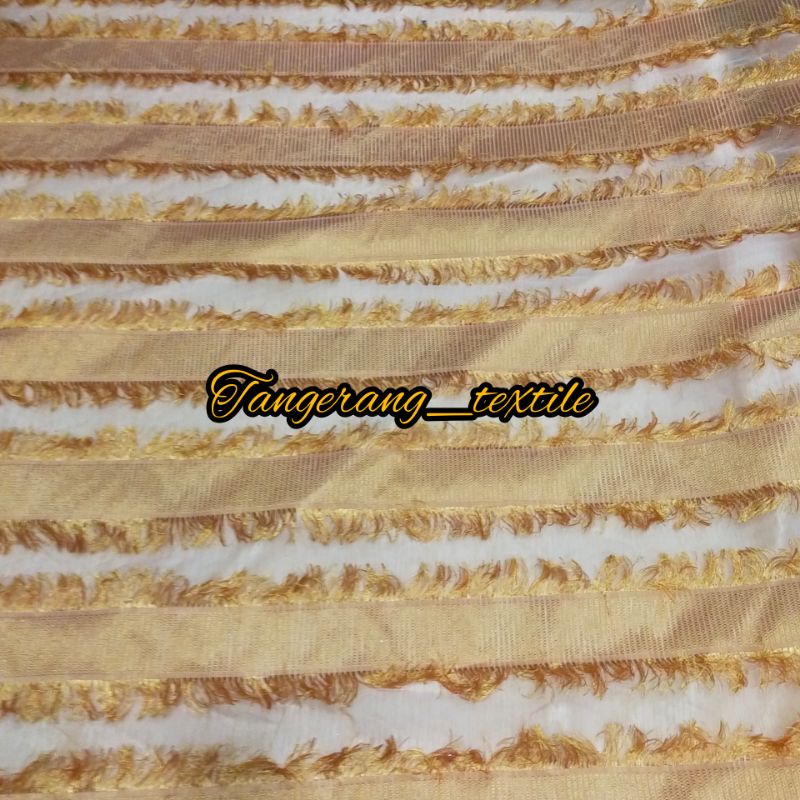 Vải chiffon Tua Rua Lông Vũ Dùng Để May Quần Áo