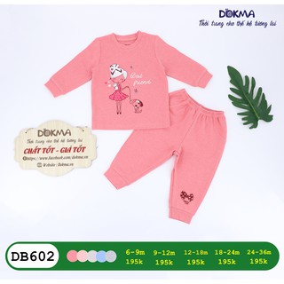 [DOKMA] Bộ Nỉ Dài Tay Dokma Cho Bé