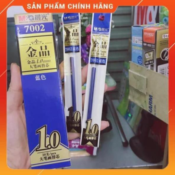 Ruột Bút Bi Nước 1.0 M&G 7002 ,Viết trơn đều mực (tùy chọn màu /số lượng)