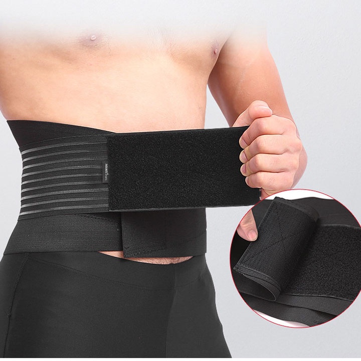 Đai Lưng Tập Gym Có Lò Xo Hỗ Trợ Nâng Đỡ Bảo Vệ Cột Sống AOLIKES A-7934