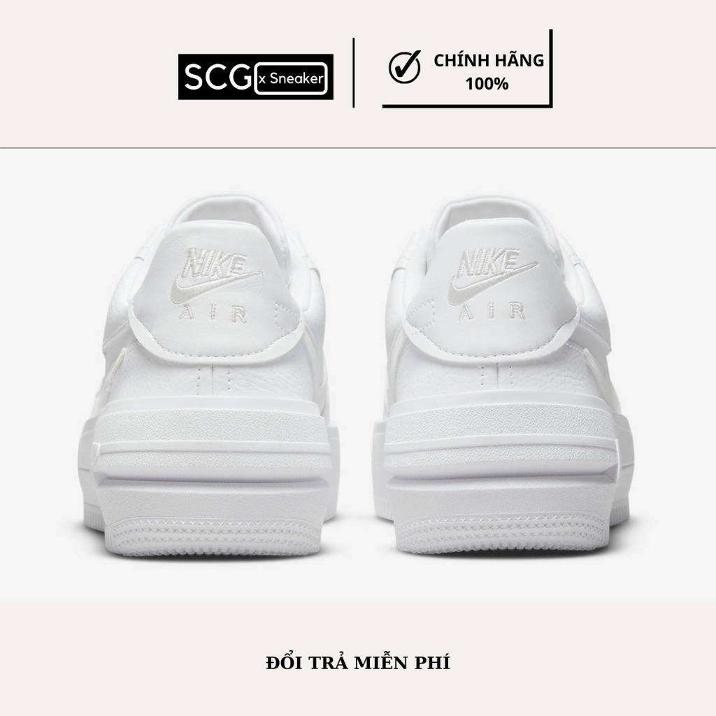 Giày thể thao nam, sneaker nam, NIke Air Force 1- form mới, màu trắng , DJ9946-100, Hàng Chính Hãng, SCGxsneaker