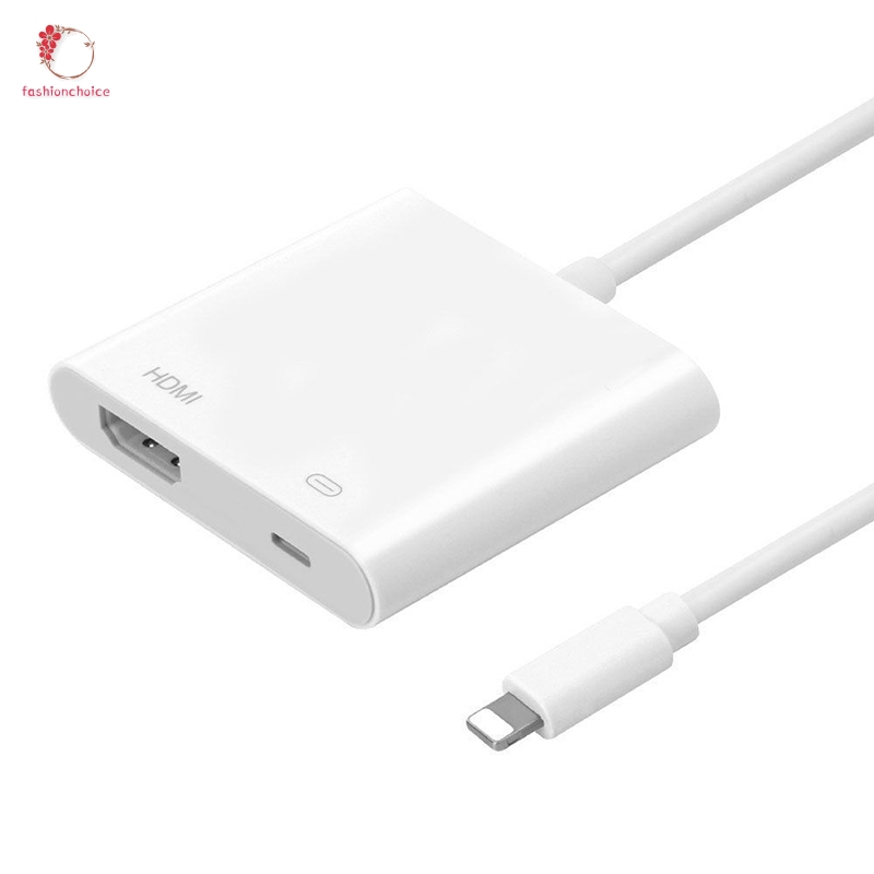 Cáp Chuyển Đổi Lightning Sang Hdmi Digital Av Tv Dành Cho Apple Iphone X 8 7 6 Plus Ipad