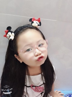 Cài tóc hình chuột Mickey 2 con QT (cái)