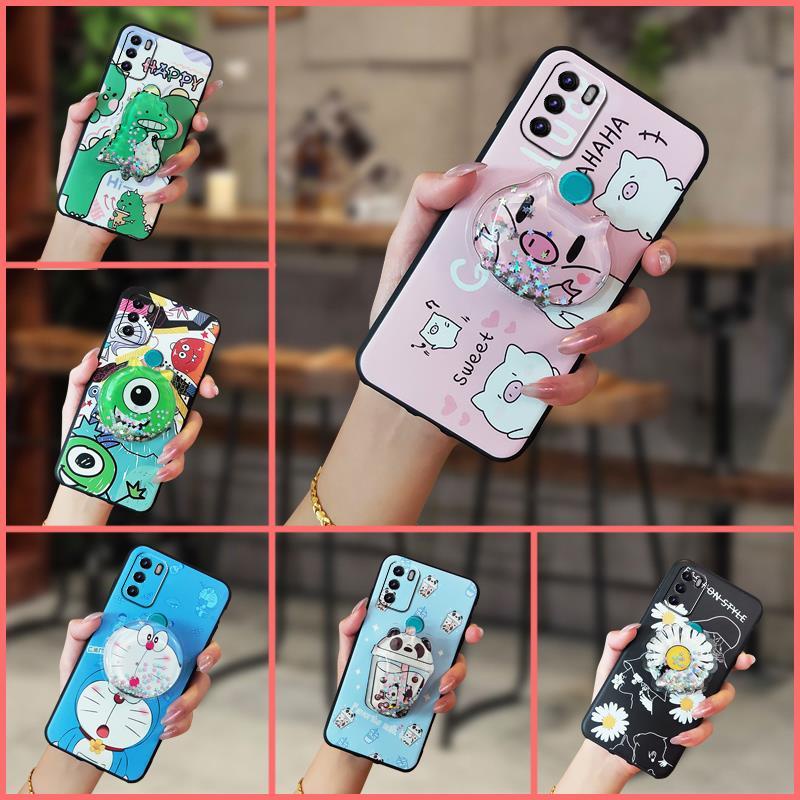 Thời Trang Ốp Điện Thoại Mềm Kèm Giá Đỡ Cho Vsmart Star5