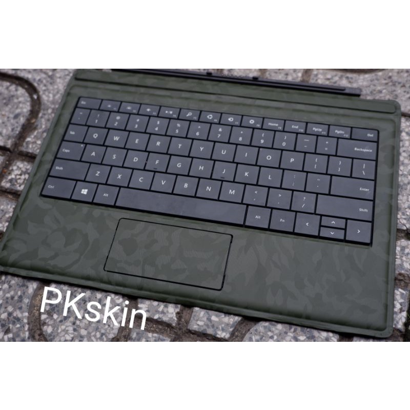 Miếng dán skin camo green cho bàn phím Surface pro 1, 2, 3, 4, 5, 6, 7