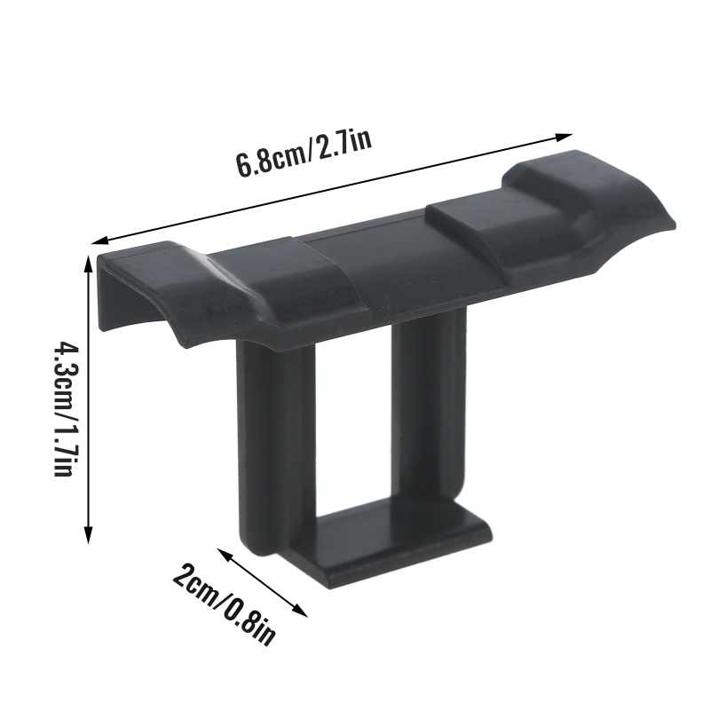 Set 10 Kẹp Cố Định Tấm Chắn Bùn / Tấm Chắn Nước Bằng Năng Lượng Mặt Trời Tiện Dụng