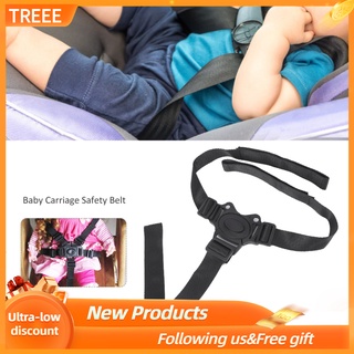 停产[TREEE]Dây Đai An Toàn Cho Xe Đẩy Em Bé Gồm 3 Điểm Nối