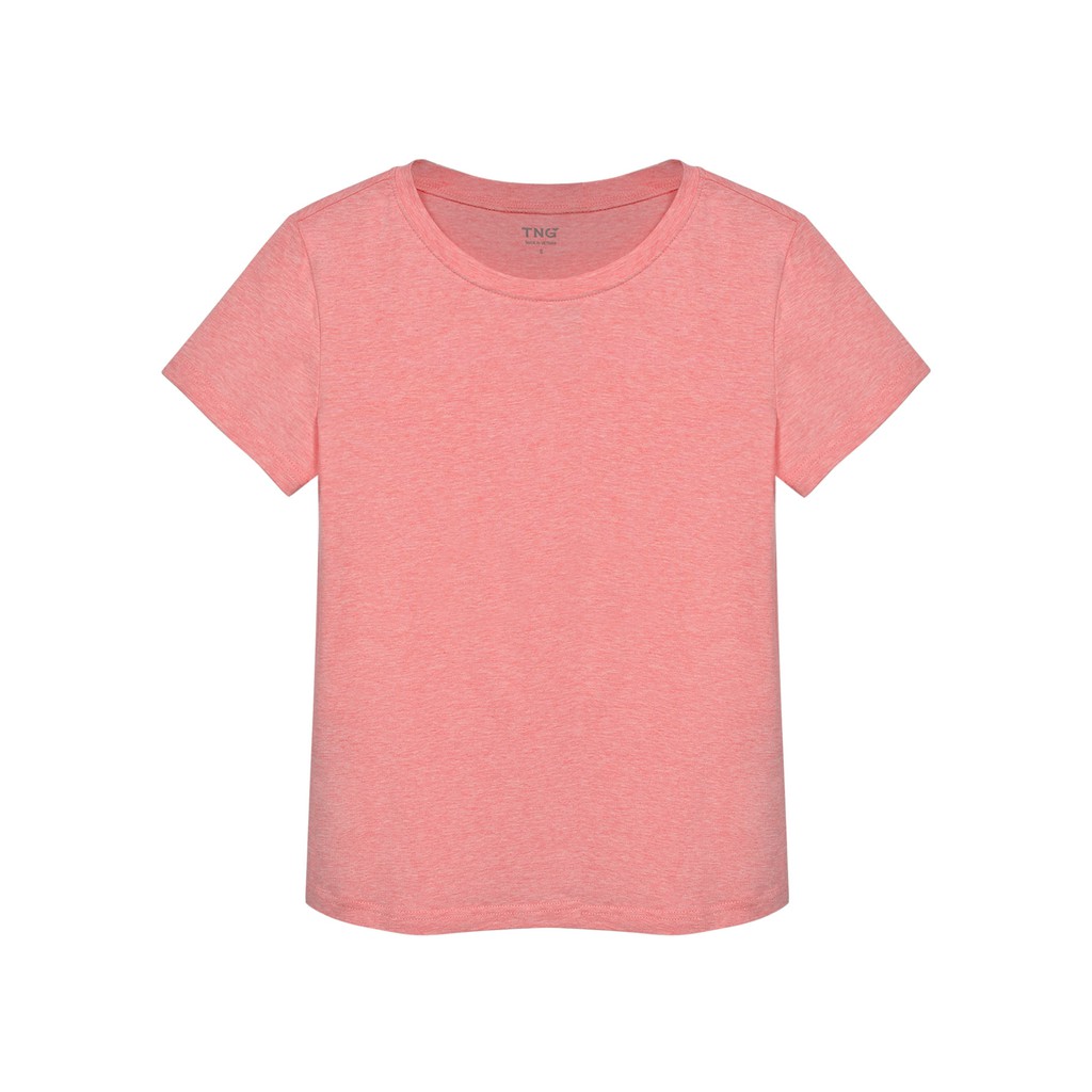 [Mã FAMALLT5 giảm 15% đơn 150k] Áo phông cotton hồng P680-3 NỮ TNG