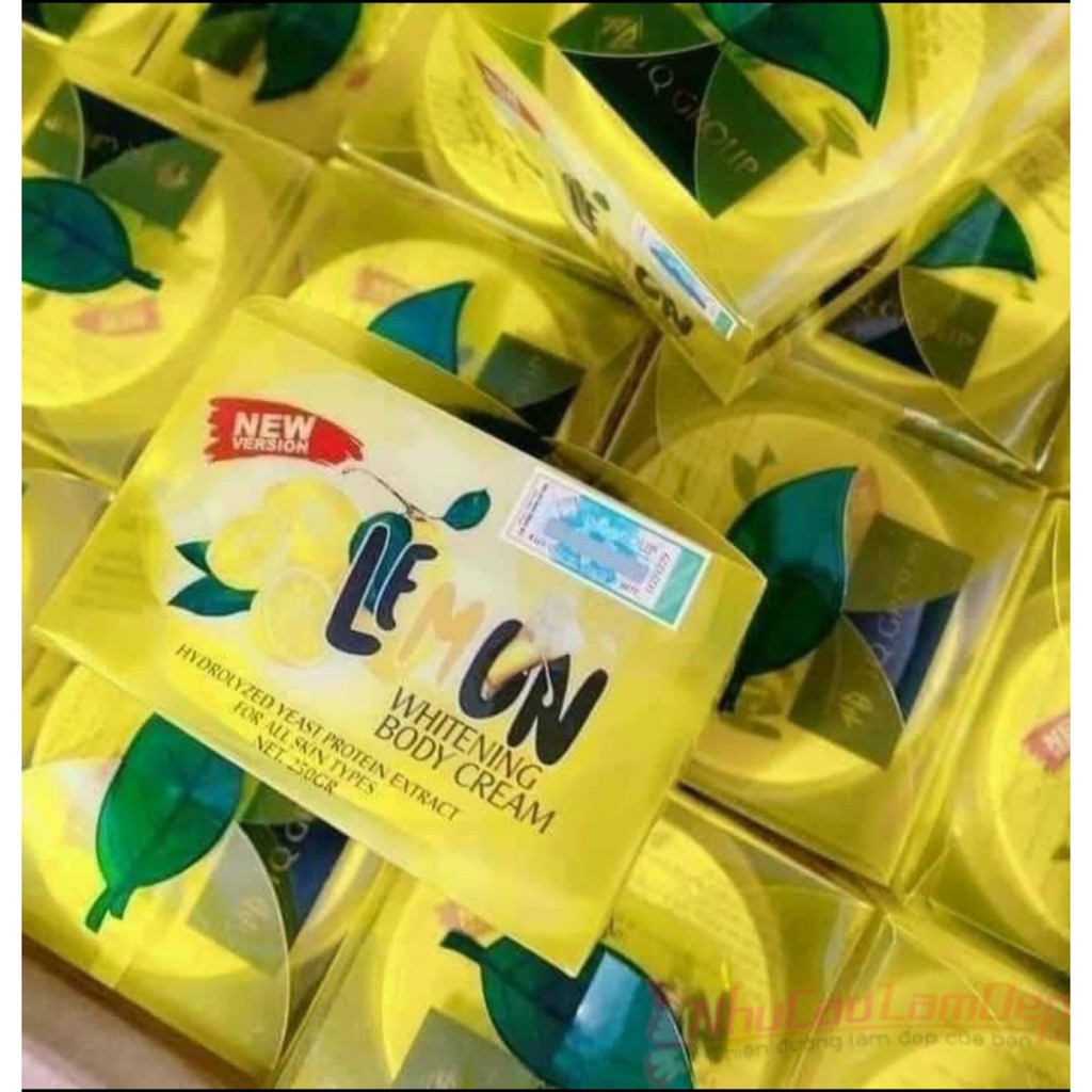 (CHÍNH HÃNG) Kem Body Lemon Chanh Kích Trắng Da siêu mịn | BigBuy360 - bigbuy360.vn