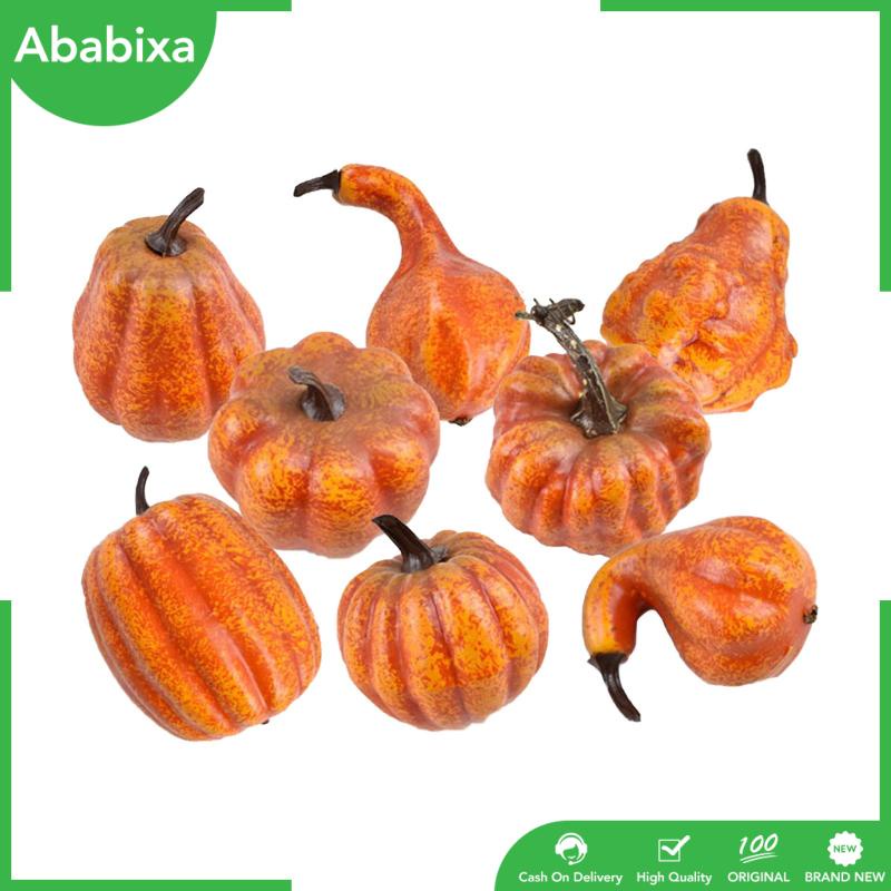 Bí Ngô Giả Bằng Xốp Trang Trí Halloween