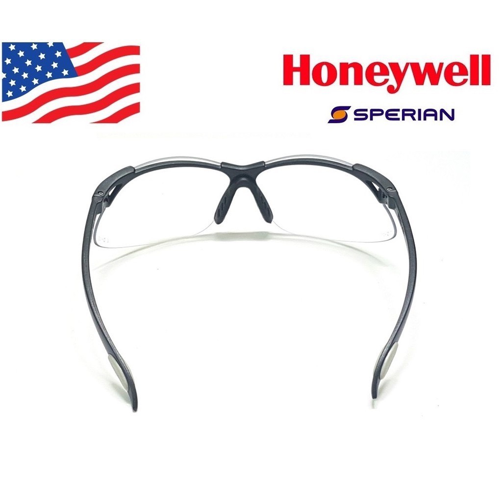 Kính bảo hộ Honeywell A900 cực nhẹ, mắt kính chống bụi, chống tia UV (trắng trong)