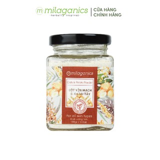 Bột yến mạch khoai tây milaganics 100g-h02