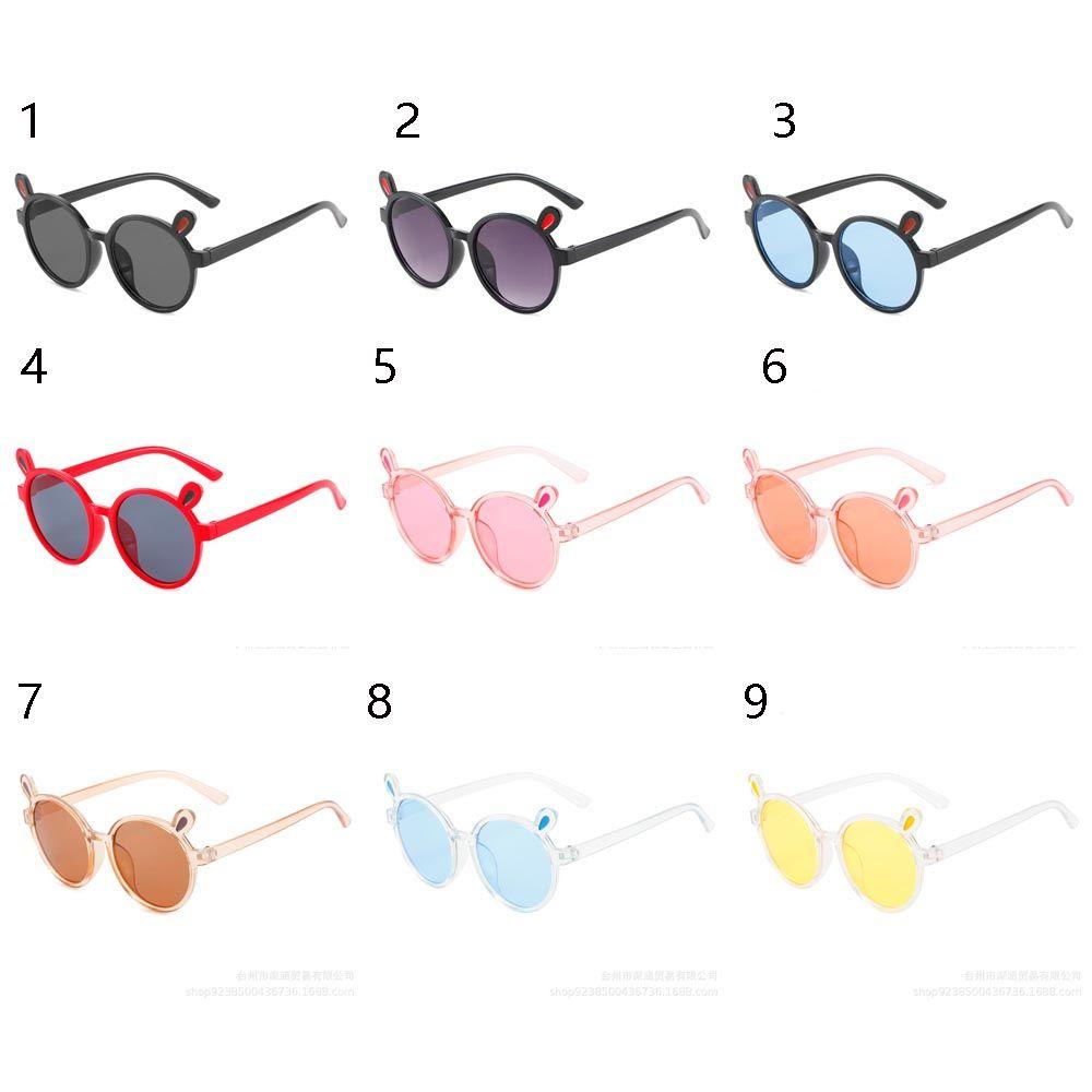 ESPO Kính Râm Tròng Tròn Chống Tia UV Màu Sắc Ngọt Ngào