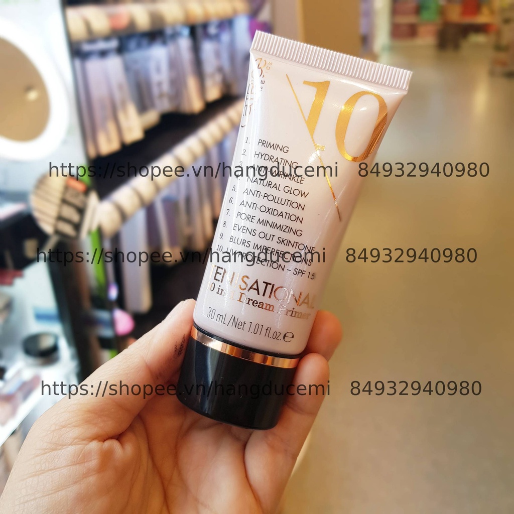 Kem lót Catrice Tensational 10 trong 1 dream Primer - SP mới Catrice - Hàng Đức