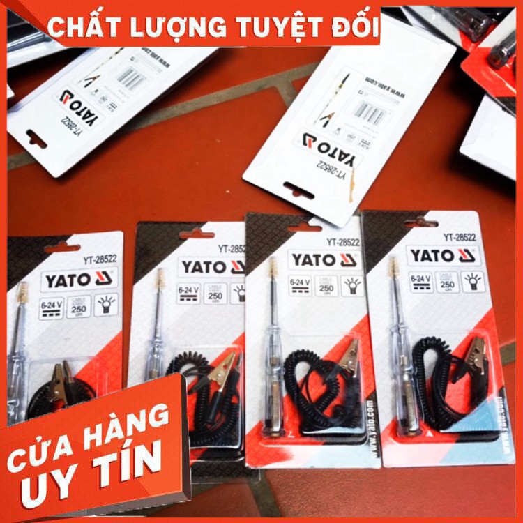 Bút Thử Điện 1 Chiều Bình Ắc Quy Yato SẢN PHẨM TỐT CHẤT LƯỢNG BẢO HÀNH 6 - 12 THÁNG