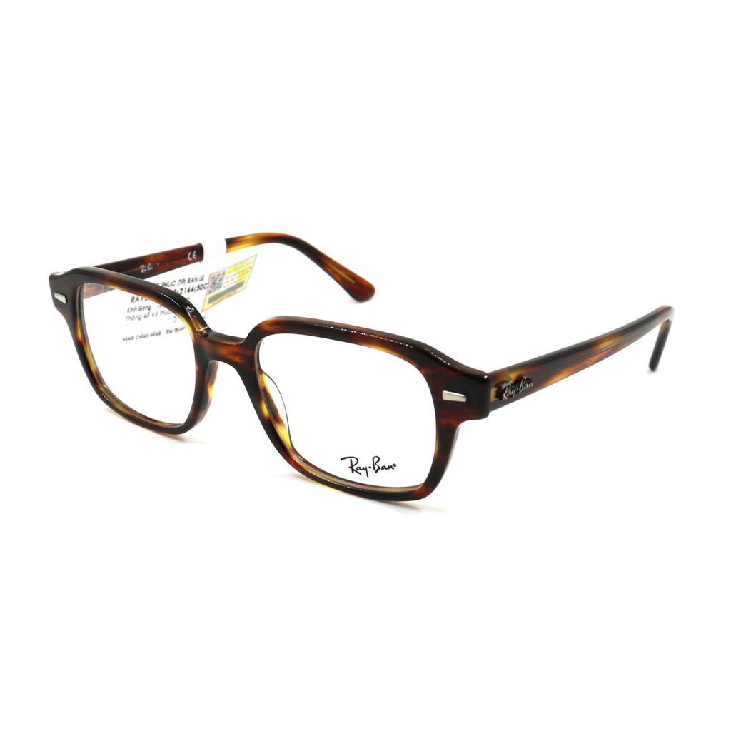 RB5382-Gọng kính nam nữ Rayban chính hãng (51-18-150),t thiết kế dễ đeo bảo vệ mắt