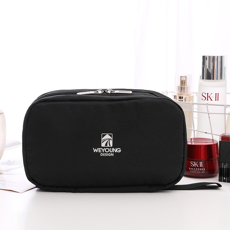 Túi Đựng Mỹ Phẩm In Chữ Phong Cách Hàn Quốc