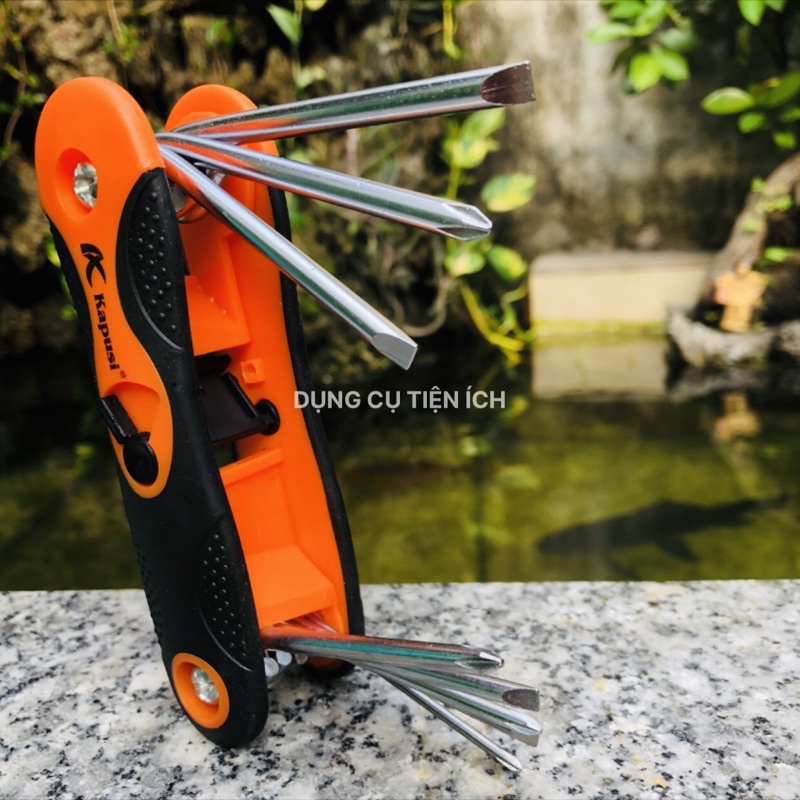 Bộ Tô Vít Xếp Gọn KAPUSI Japan 8 món