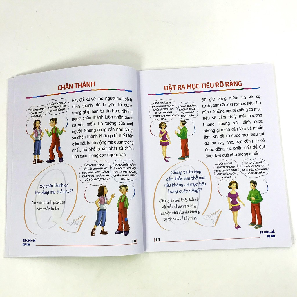 Sách - 55 Cách để tự tin | BigBuy360 - bigbuy360.vn