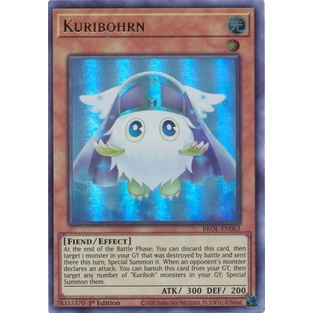 Thẻ bài Yugioh - TCG - Kuribohrn / BROL-EN063'