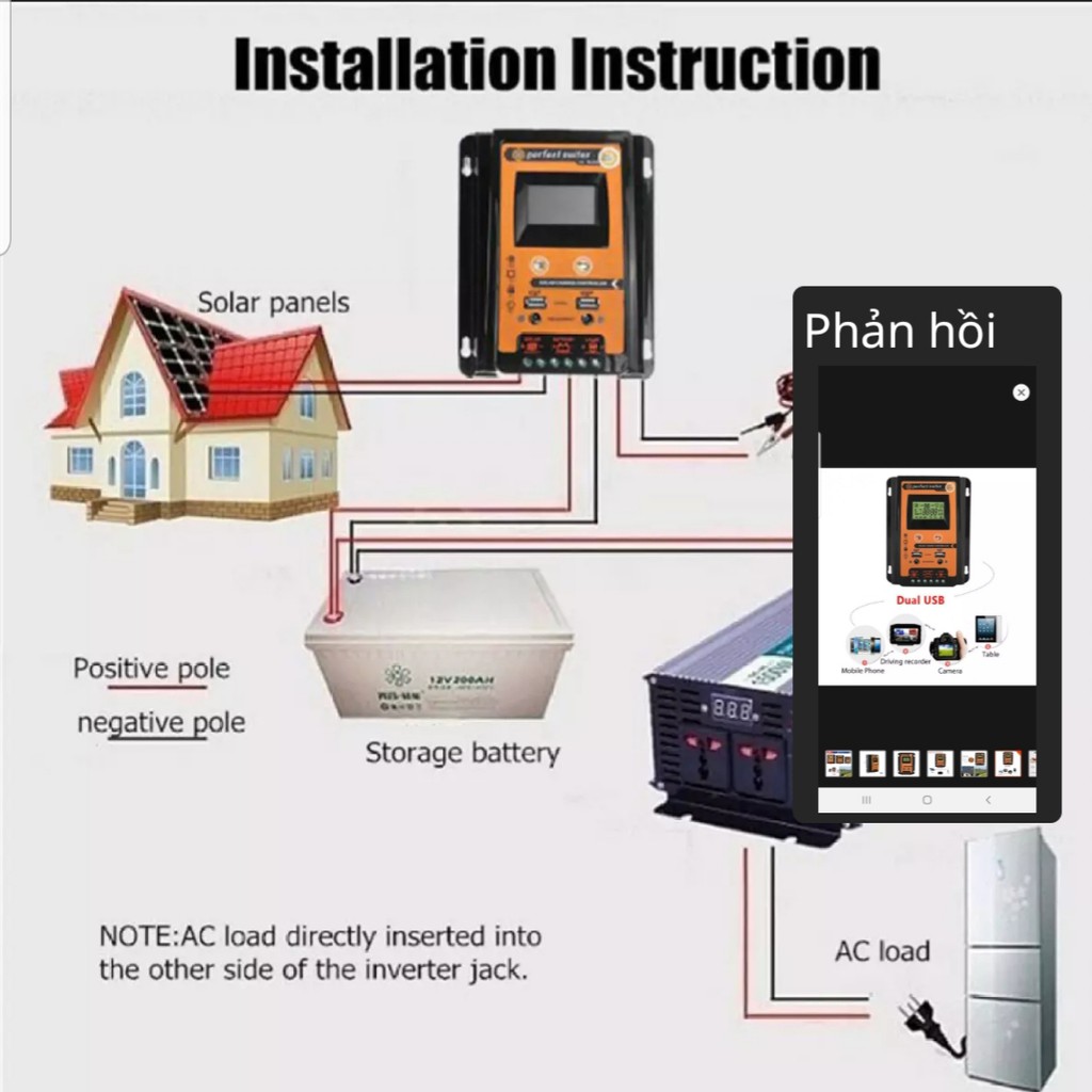 điều khiển sạc pin mặt trời 12/24v 30A PMW MPPT thông minh