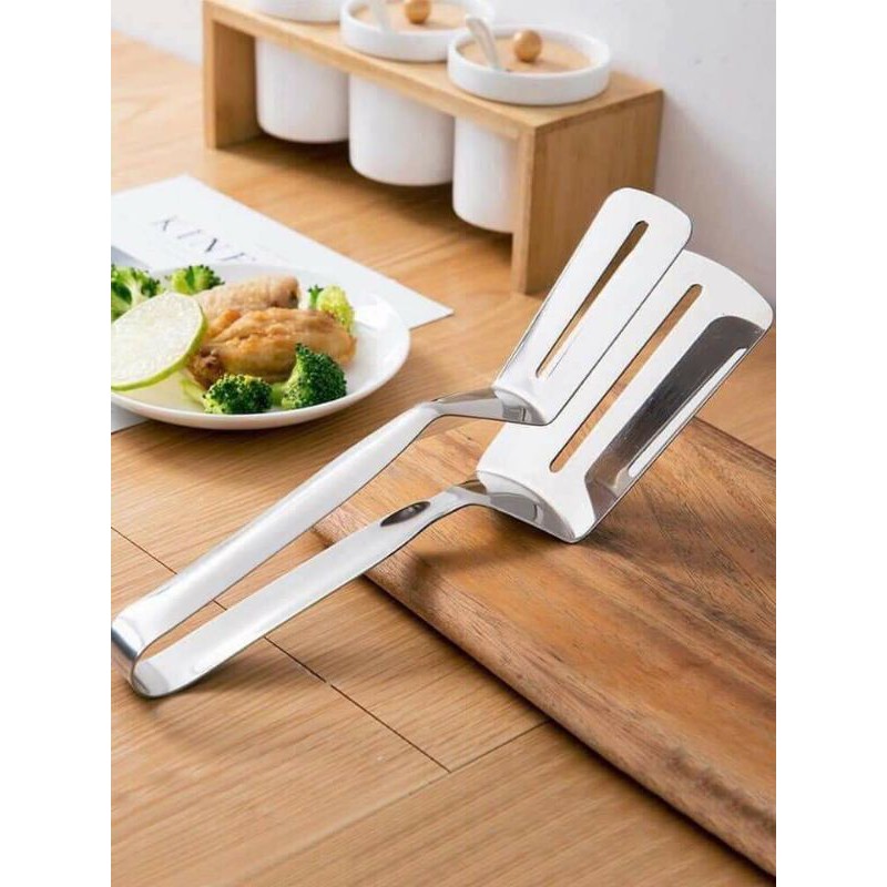 Kẹp inox gắp nóng thức ăn
