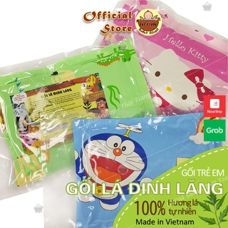 Gối đinh lăng cho bé sơ sinh và trẻ em vỏ cotton Thắng Lợi