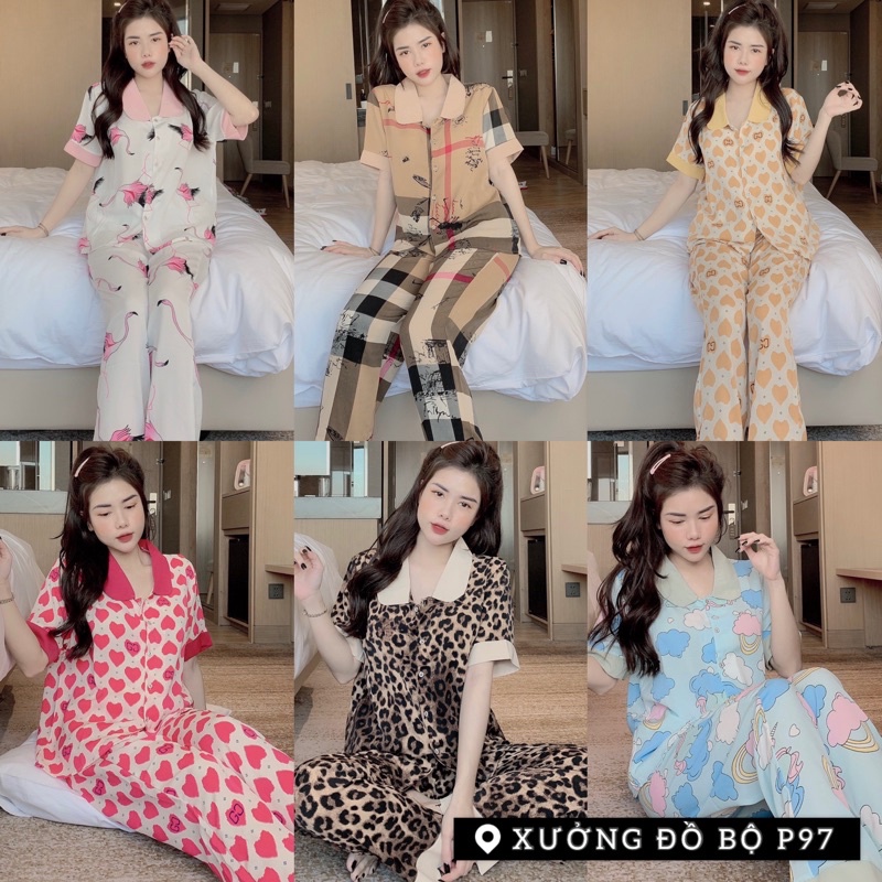 pijama nữ tay ngắn quần dài