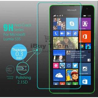LUMIA 535_ COMBO BỘ 3 KÍNH CƯỜNG LỰC CHỐNG VỠ K FULL