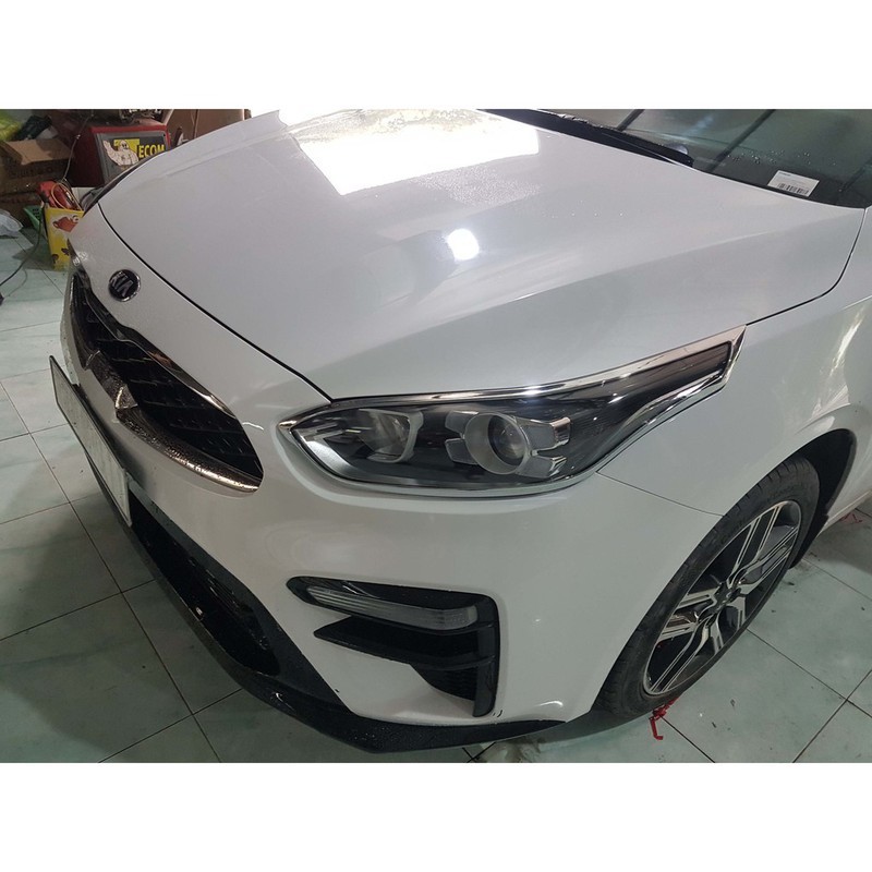 Viền Đèn Pha Hậu Xe Kia Cerato 2019 2020 Mạ Crom