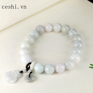 Natural luxury jade beaded bracelet