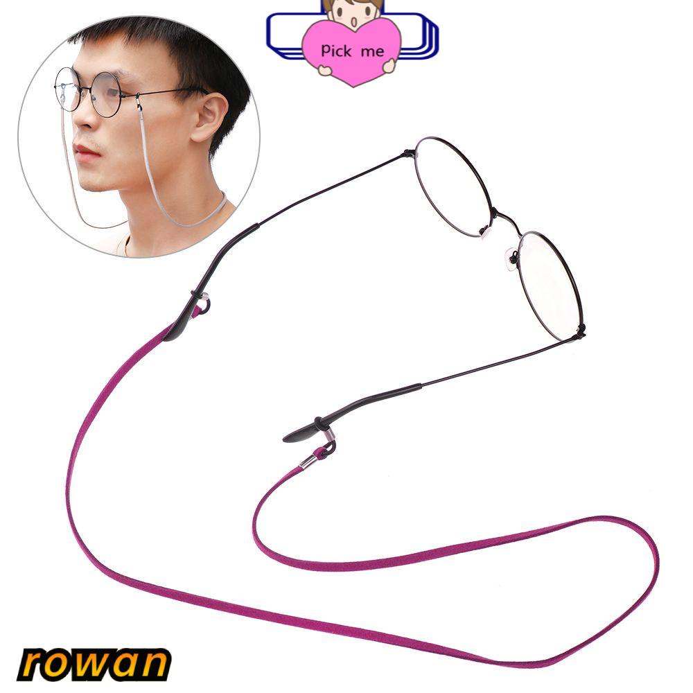Dây đeo mắt kính bằng da co giãn nhiều màu thời trang cho nam và nữ