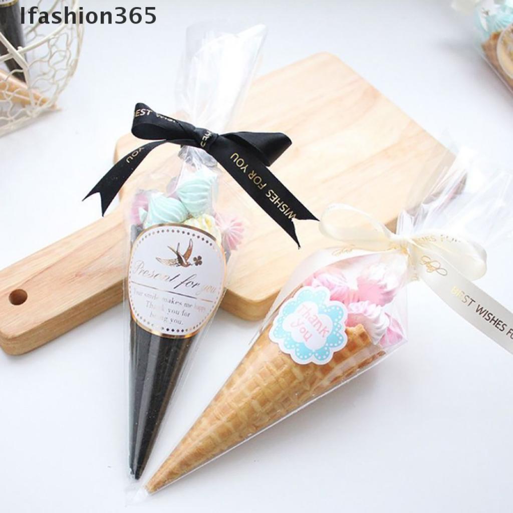 Túi Đựng Kẹo Trong Suốt Hình Nón 365