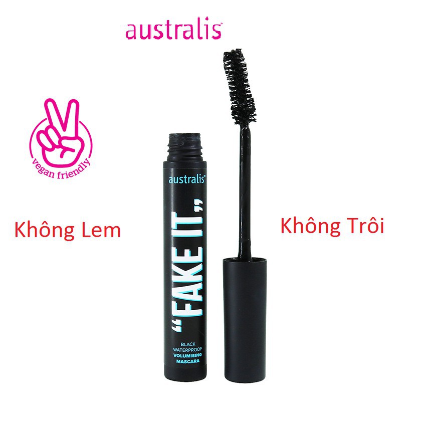Mascara Cong và Dài Mi 🌟[FreeShip] 🌟 Không Lem Không Trôi FakeIt Waterproof | BigBuy360 - bigbuy360.vn