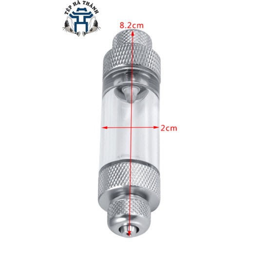 Đếm Giọt + Van Một Chiều CO2 Mufan Ver 1 (Hai Đầu)