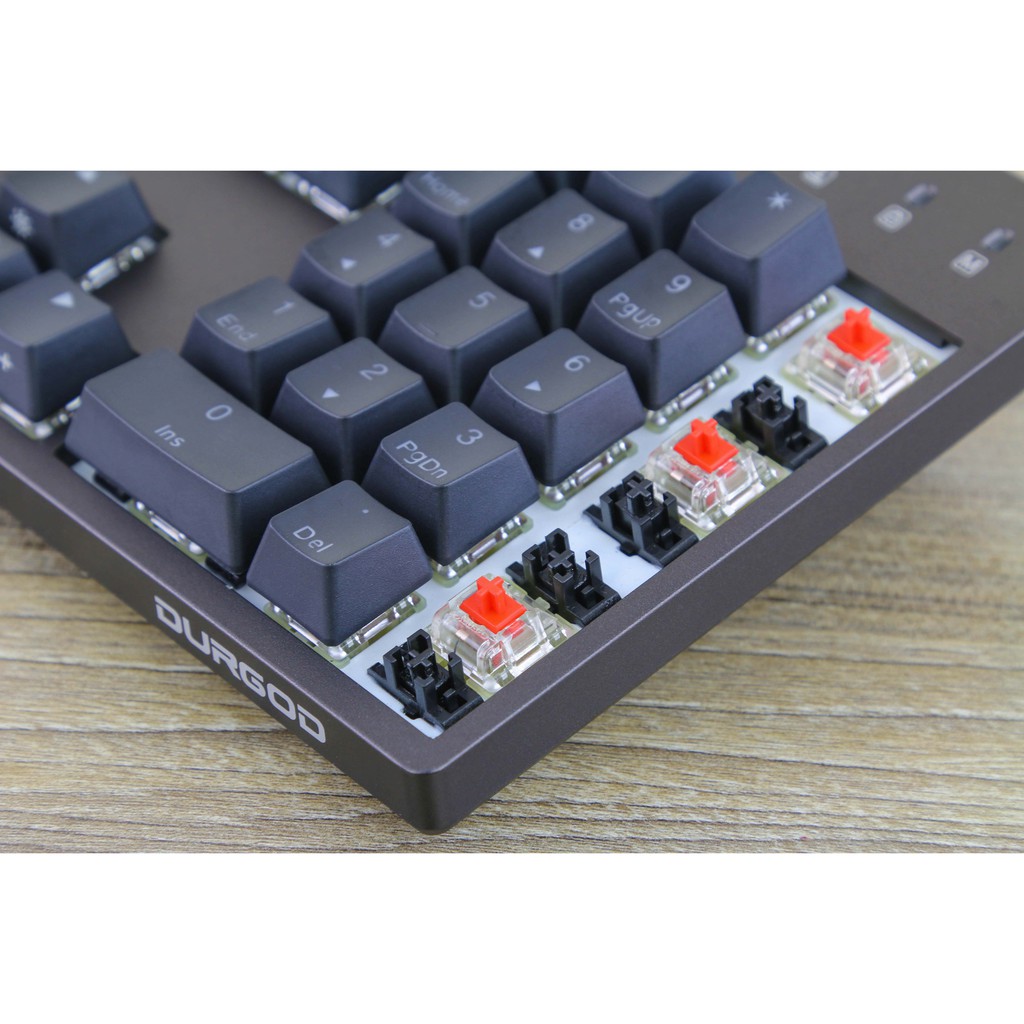 Bàn phím cơ mofii DURGOD K310 Nebula RGB Space Purple - chính hãng bảo hành 2 năm