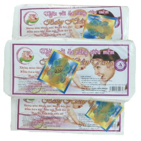 Combo 5 bịch Khăn vải khô đa năng BABY HIỀN TRANG loại 200gr