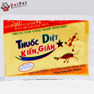 BỘT RẮC DIỆT , KIẾN ,DÁN SINH  HỌC 20G