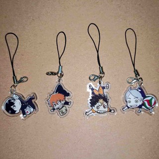 Dây Đeo Điện Thoại In Hình Nhân Vật anime Haikyuu Kinata Ninhinoya sugawara