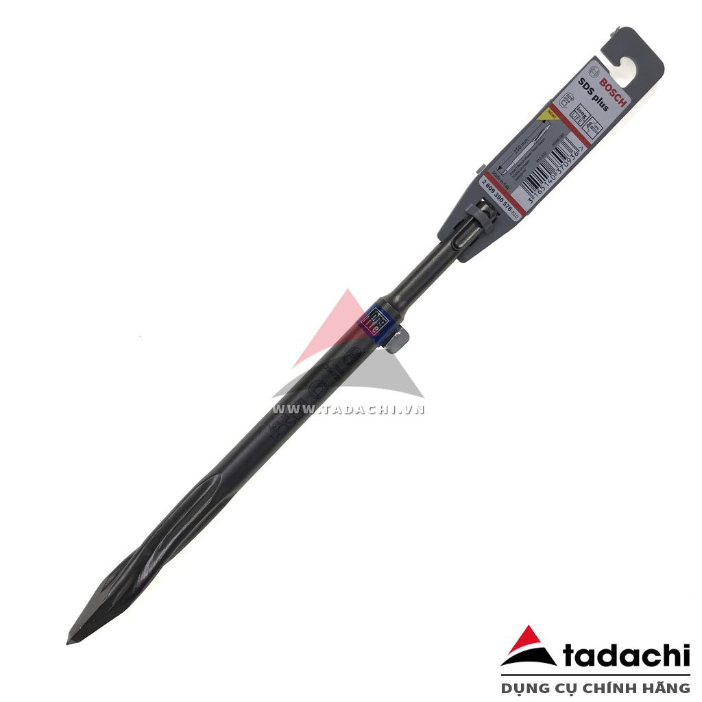 Mũi đục nhọn tự mài 14x250mm chuôi Sds-Plus Bosch 2609390576 | tadachi