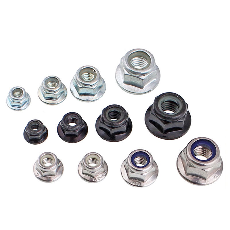 Đai Ốc Lục Giác Bằng Thép Không Gỉ 304 M4M5M6M8M10M12 Tự Khóa Chuyên Dụng
